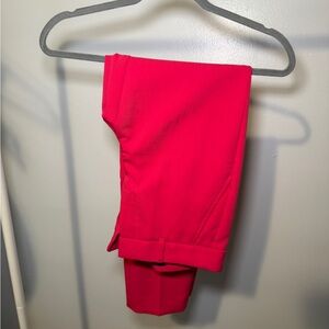 White House Black Market Vibrant Red Kids Pants